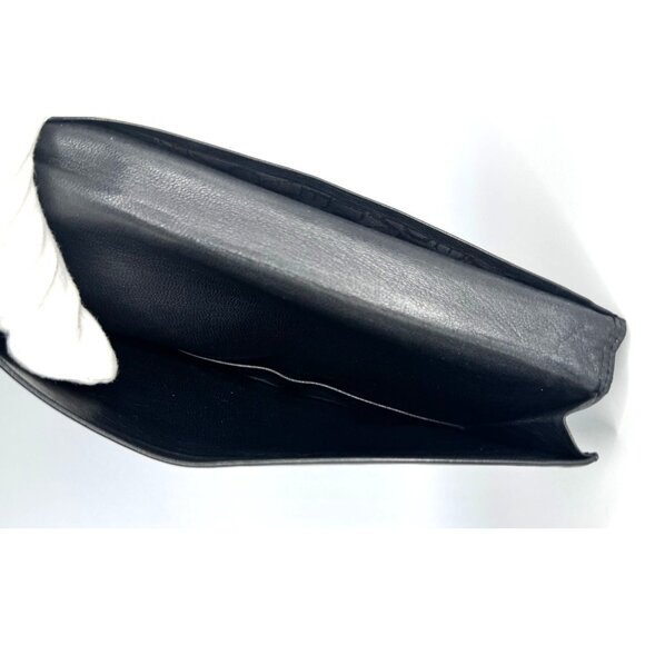 Loewe Black Leather Long Wallet With Multiple Card Slots & ‎ COA - Picture 9 of 12
